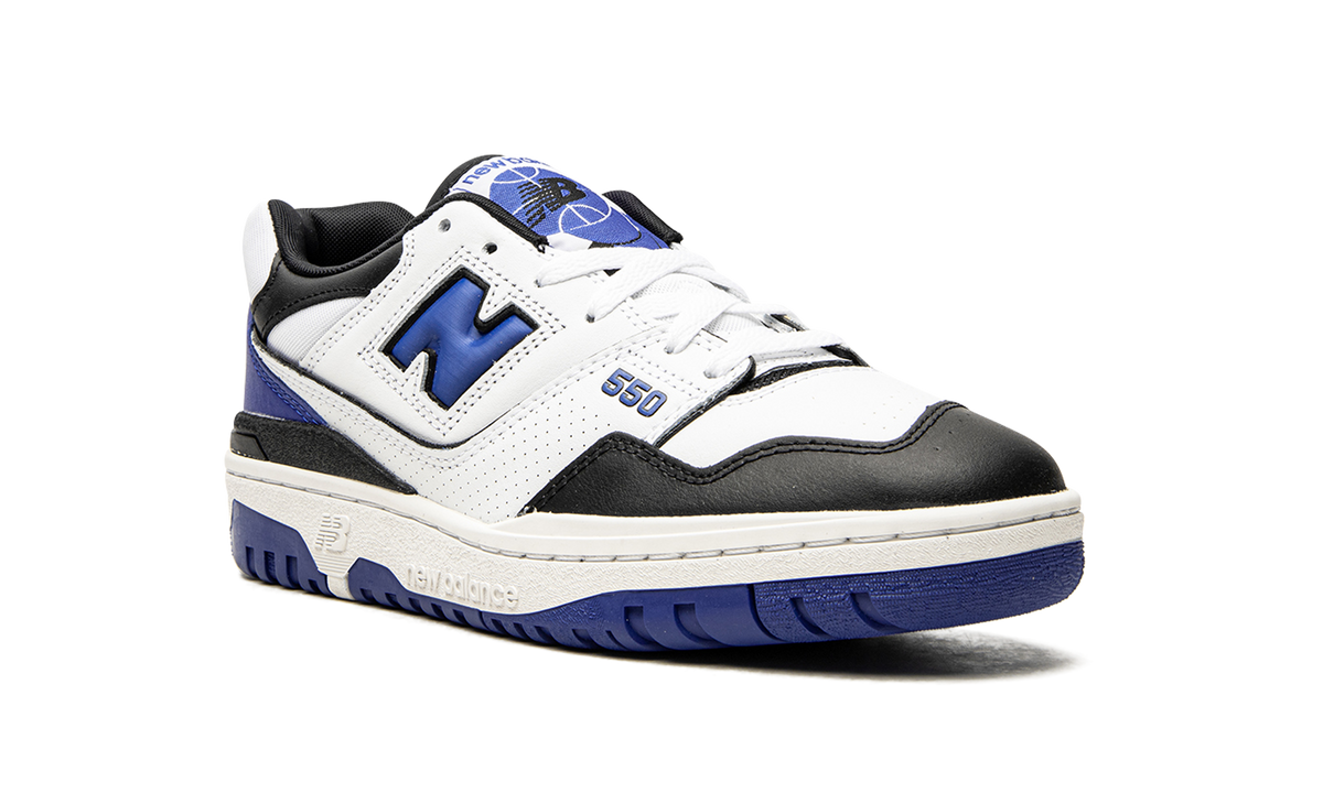 Overkicks - New Balance 550 White Royal Black (BB550HN1) - detalle lateral interior