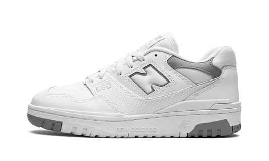Overkicks - New Balance 550 White Shadow Grey (BB550SWA) - vista lateral