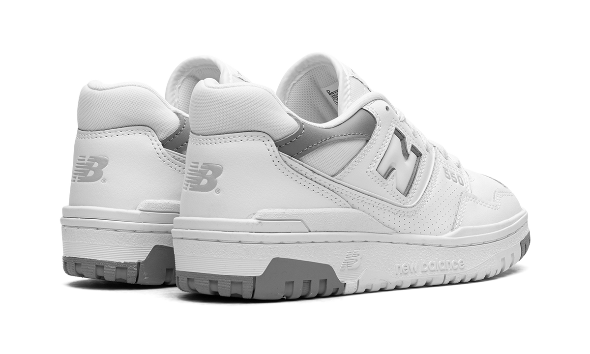 Overkicks - New Balance 550 White Shadow Grey (BB550SWA) - par completo