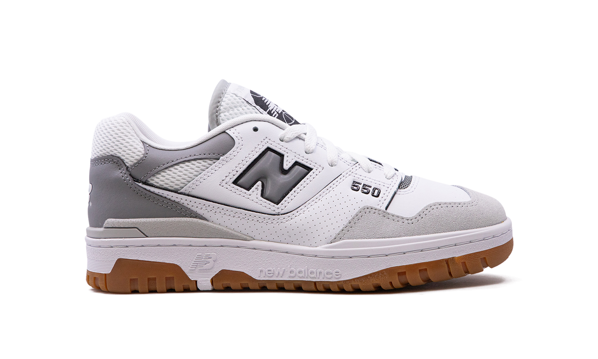 Overkicks - New Balance 550 White Slate Grey (BB550ESC) - detalle talón