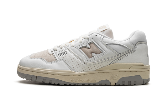 Overkicks - New Balance 550 White Timberwolf (BB550PWG) - vista lateral