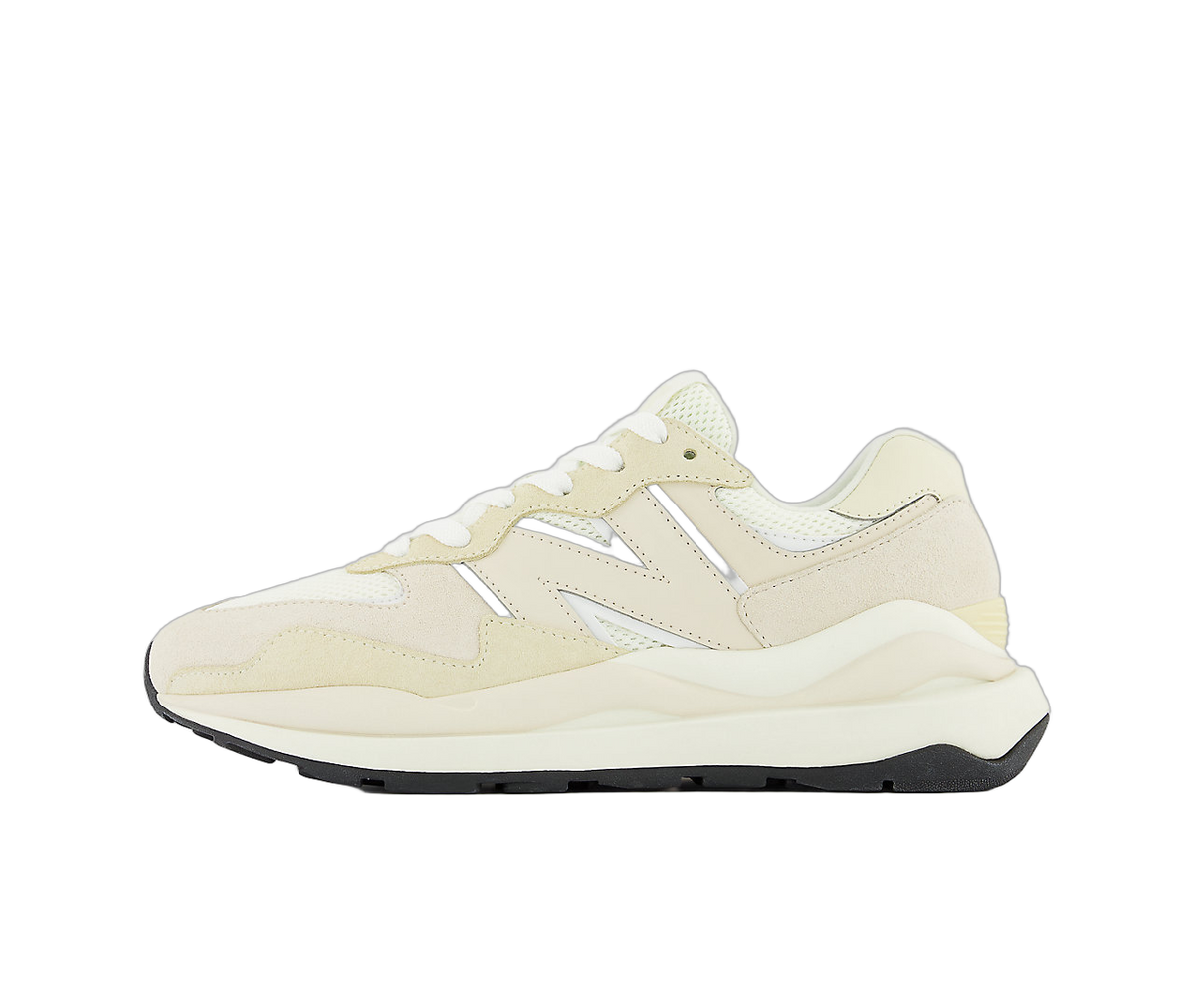 Overkicks - New Balance 57/40 Sea Salt Calm Taupe (Womens) (W5740CHA) - vista lateral