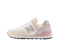 New Balance 574 Beige White Pink Sand (Women's)