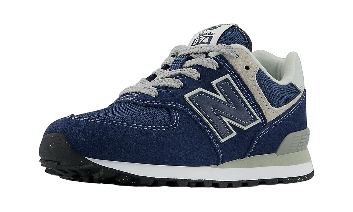 Overkicks - New Balance 574 Core Navy White (PS) (PC574EVN) - imagen 2