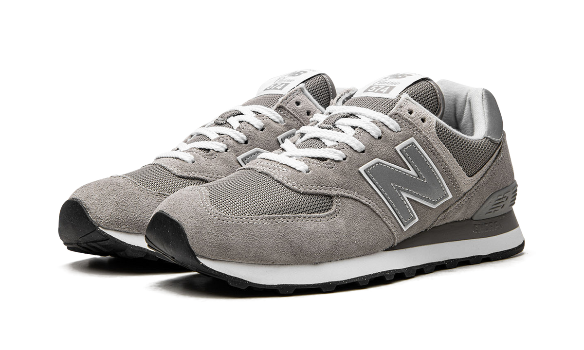 Overkicks - New Balance 574 Grey White (ML574EVG) - vista trasera