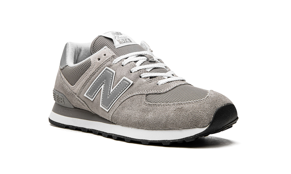 Overkicks - New Balance 574 Grey White (ML574EVG) - detalle lateral interior