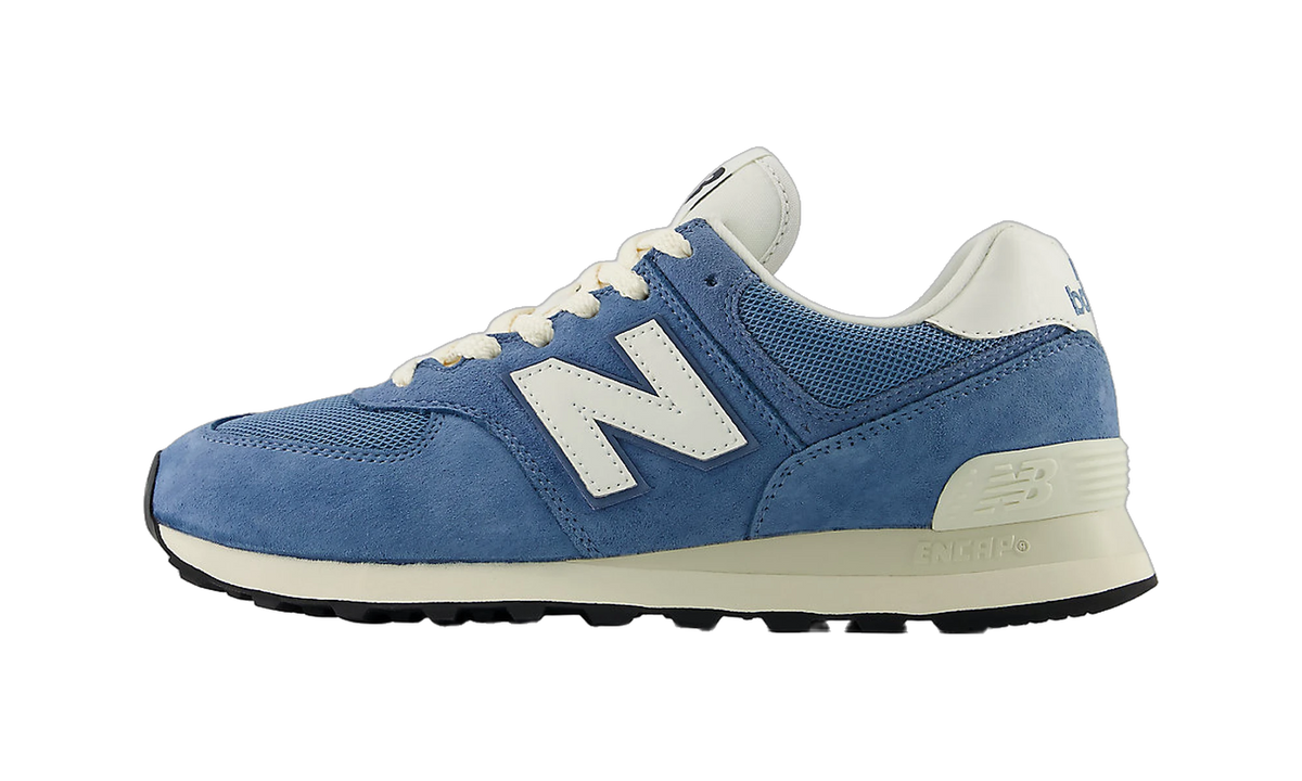 Overkicks - New Balance 574 Heron Blue Angora (U5747LO) - vista lateral