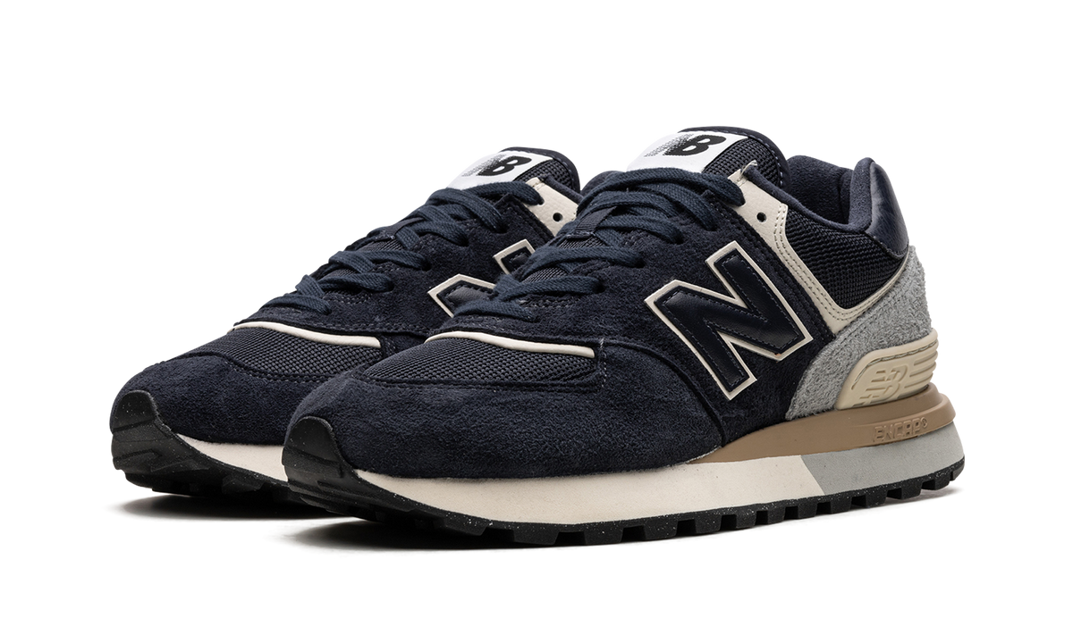Overkicks - New Balance 574 Legacy Navy (U574LGBN) - vista trasera