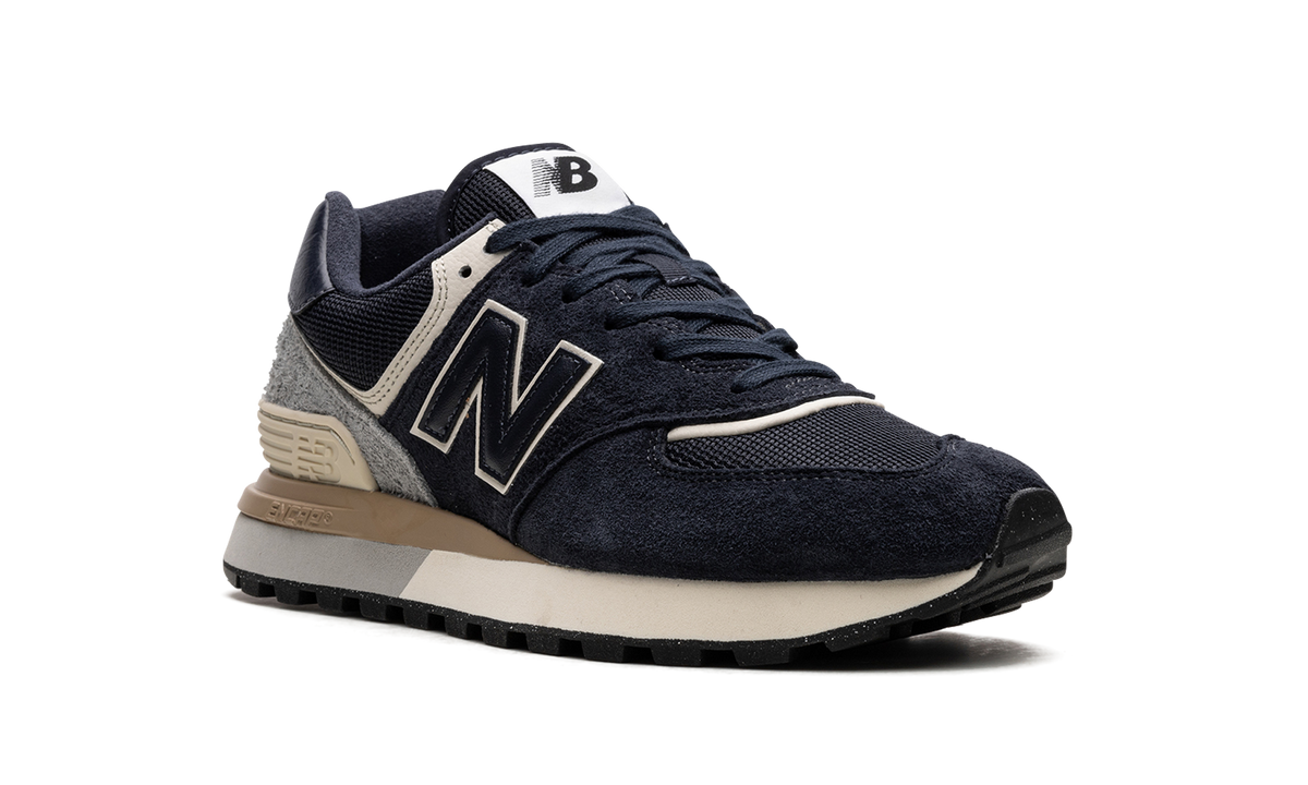 Overkicks - New Balance 574 Legacy Navy (U574LGBN) - detalle lateral interior