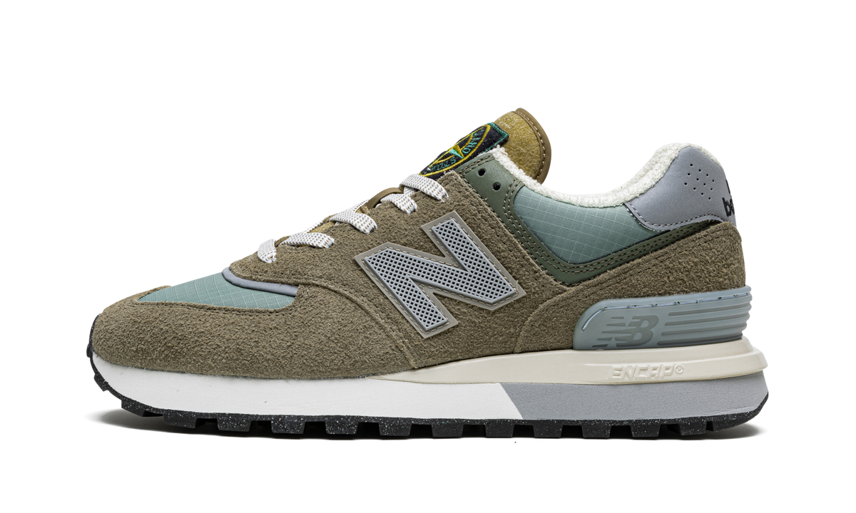 Overkicks - New Balance 574 Legacy Stone Island (U574LGST) - vista lateral