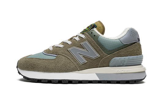 Overkicks - New Balance 574 Legacy Stone Island (U574LGST) - vista lateral