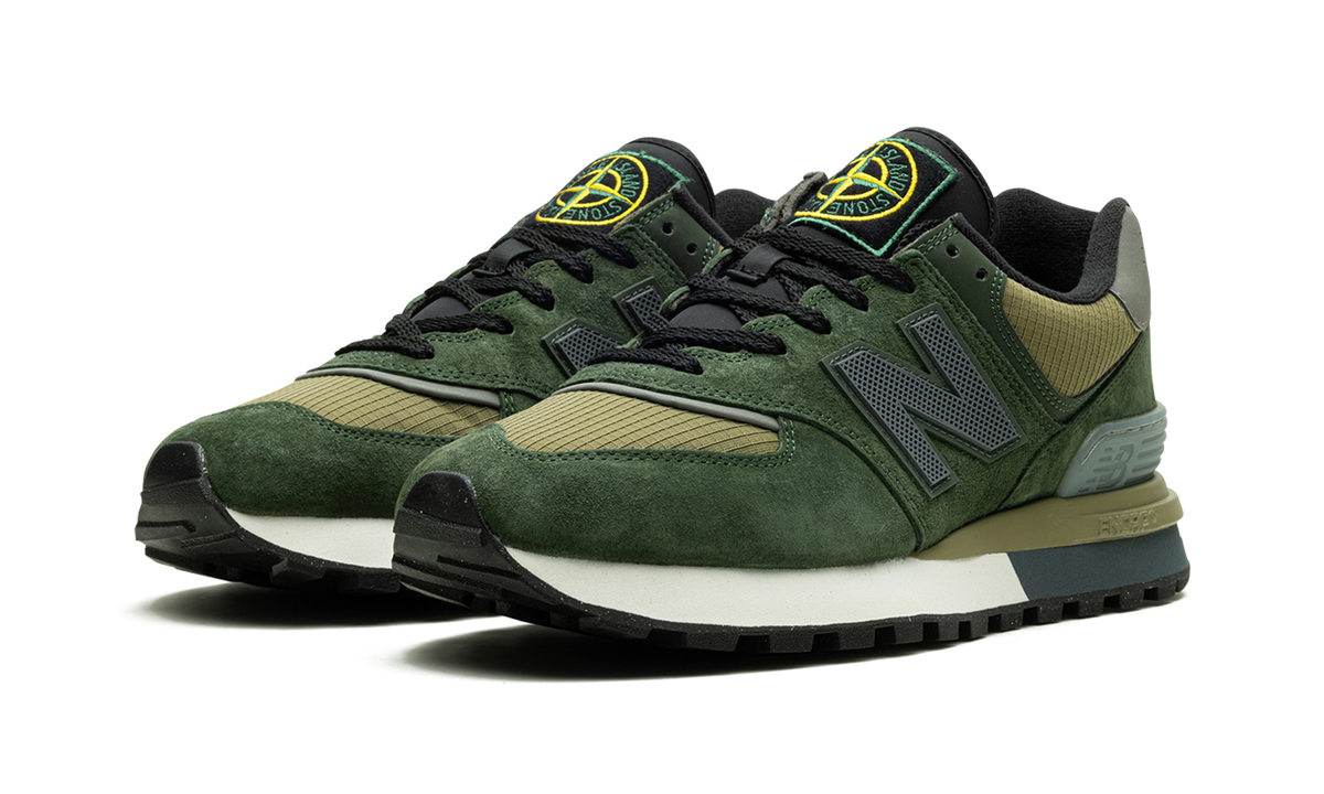 Overkicks - New Balance 574 Legacy Stone Island Dark Green (U574LGIL) - vista trasera