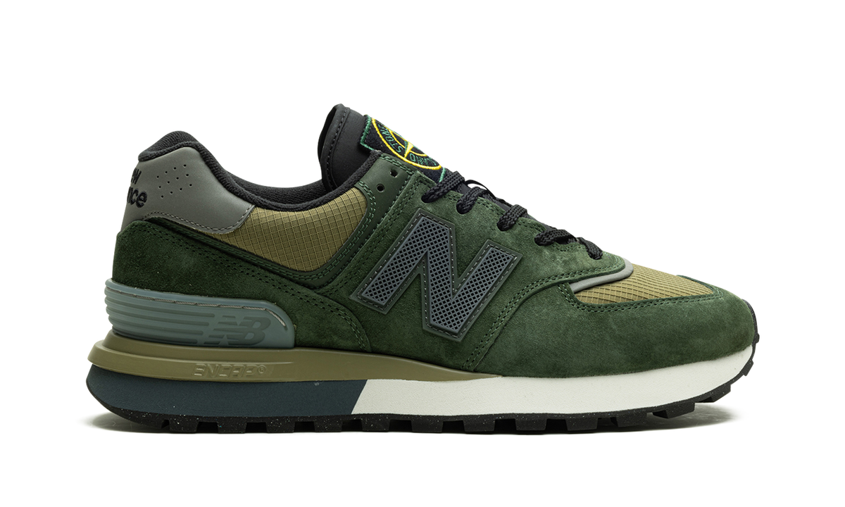 Overkicks - New Balance 574 Legacy Stone Island Dark Green (U574LGIL) - detalle talón