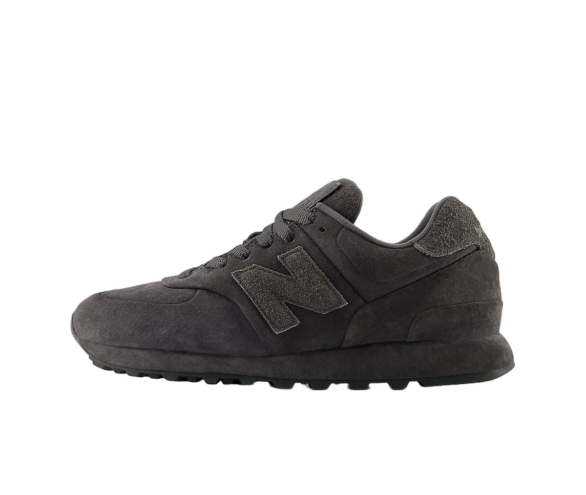 Overkicks - New Balance 574 Legacy Stone Island Ghost Dark Grey (U574BST1) - vista lateral