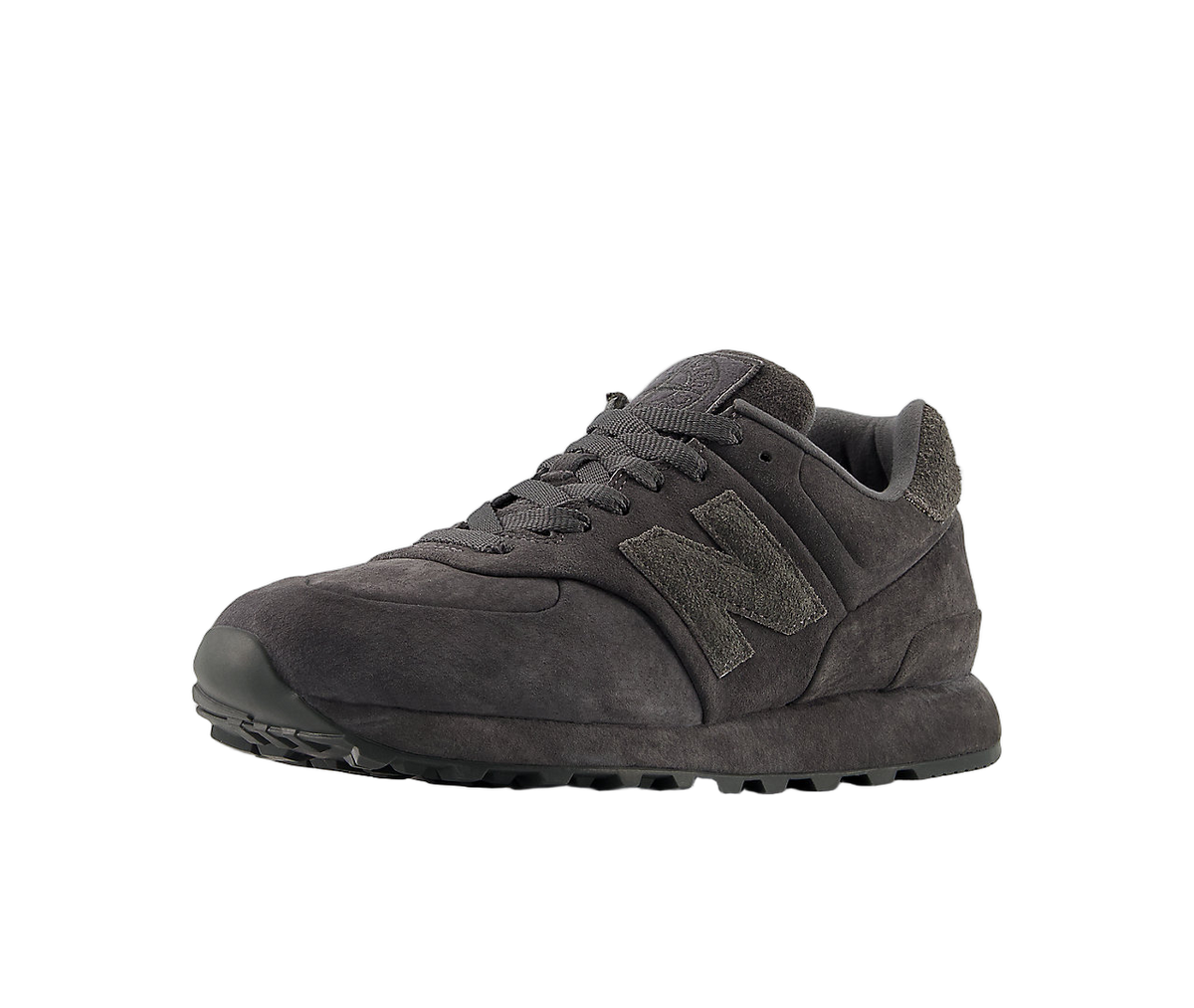 Overkicks - New Balance 574 Legacy Stone Island Ghost Dark Grey (U574BST1) - vista trasera