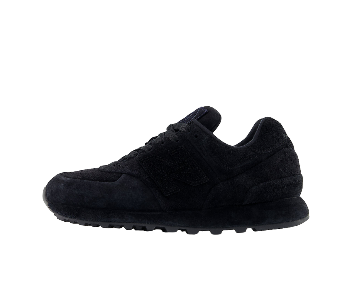 Overkicks - New Balance 574 Legacy Stone Island Ghost Navy Blue (U574BTN1) - vista lateral