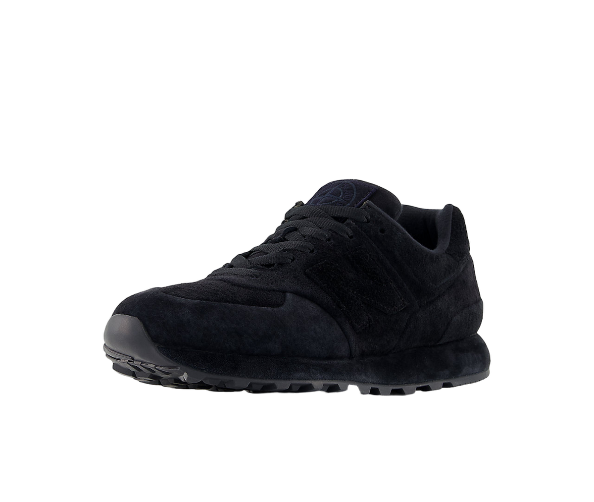 Overkicks - New Balance 574 Legacy Stone Island Ghost Navy Blue (U574BTN1) - vista trasera
