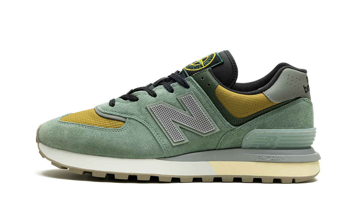 Overkicks - New Balance 574 Legacy Stone Island Light Green (U574LGTN) - vista lateral