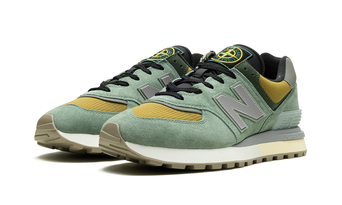 Overkicks - New Balance 574 Legacy Stone Island Light Green (U574LGTN) - vista trasera