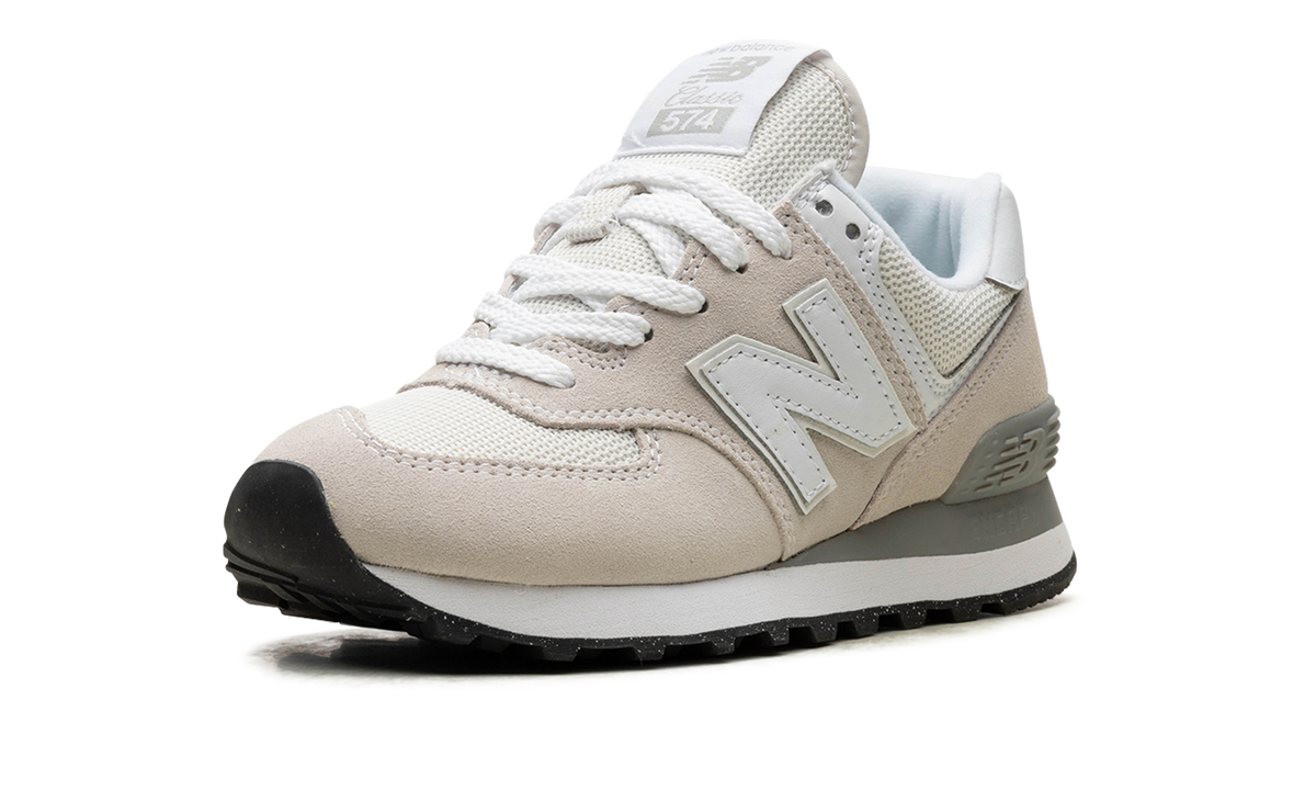 Overkicks - New Balance 574 Nimbus Cloud White (Womens) (WL574EVW) - detalle suela