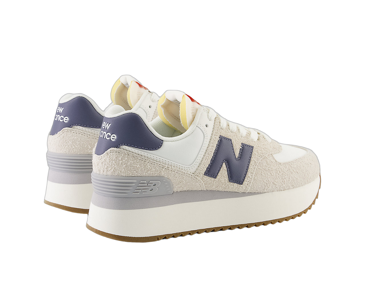 Overkicks - New Balance 574 Plus Moonbeam Dark Arctic Grey (Womens) (WL574ZQA) - par completo