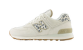 New Balance 574 Sea Salt Leopard Gum (Women's)