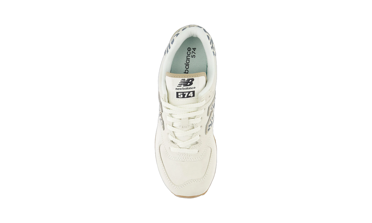 Overkicks - New Balance 574 Sea Salt Leopard Gum (Womens) (WL574XD2) - par completo