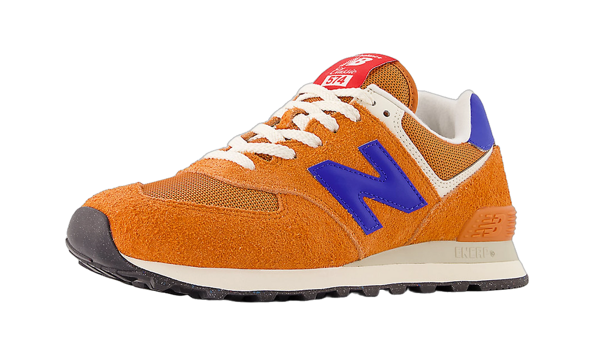 Overkicks - New Balance 574 Sienna Blue Gemstone (U574BRD) - vista trasera