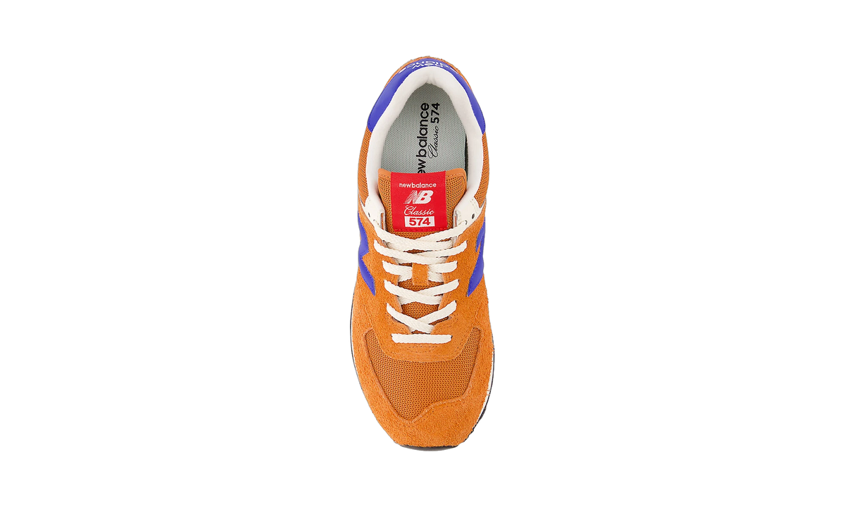 Overkicks - New Balance 574 Sienna Blue Gemstone (U574BRD) - par completo