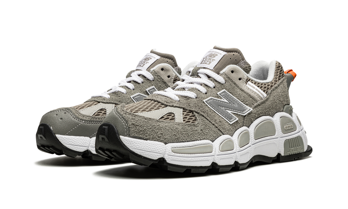 Overkicks - New Balance 574 YURT Salehe Bembury Shark Skin (MS574YSC) - vista trasera
