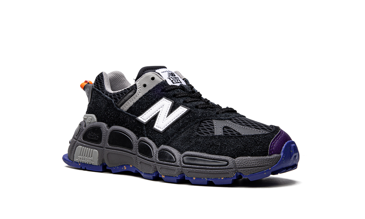 Overkicks - New Balance 574 YURT Salehe Bembury Universal Communication Black Plum (MS574YSE) - detalle lateral interior