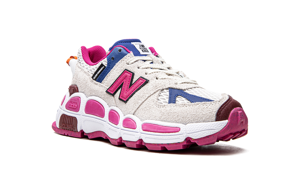 Overkicks - New Balance 574 YURT Salehe Bembury Universal Communication Workwear White (MS574YSA) - detalle lateral interior