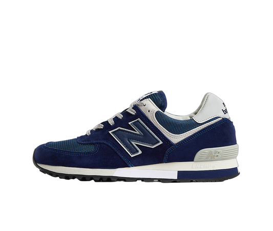 Overkicks - New Balance 576 MiUK 35th Anniversary Medieval Blue (OU576ANN) - vista lateral