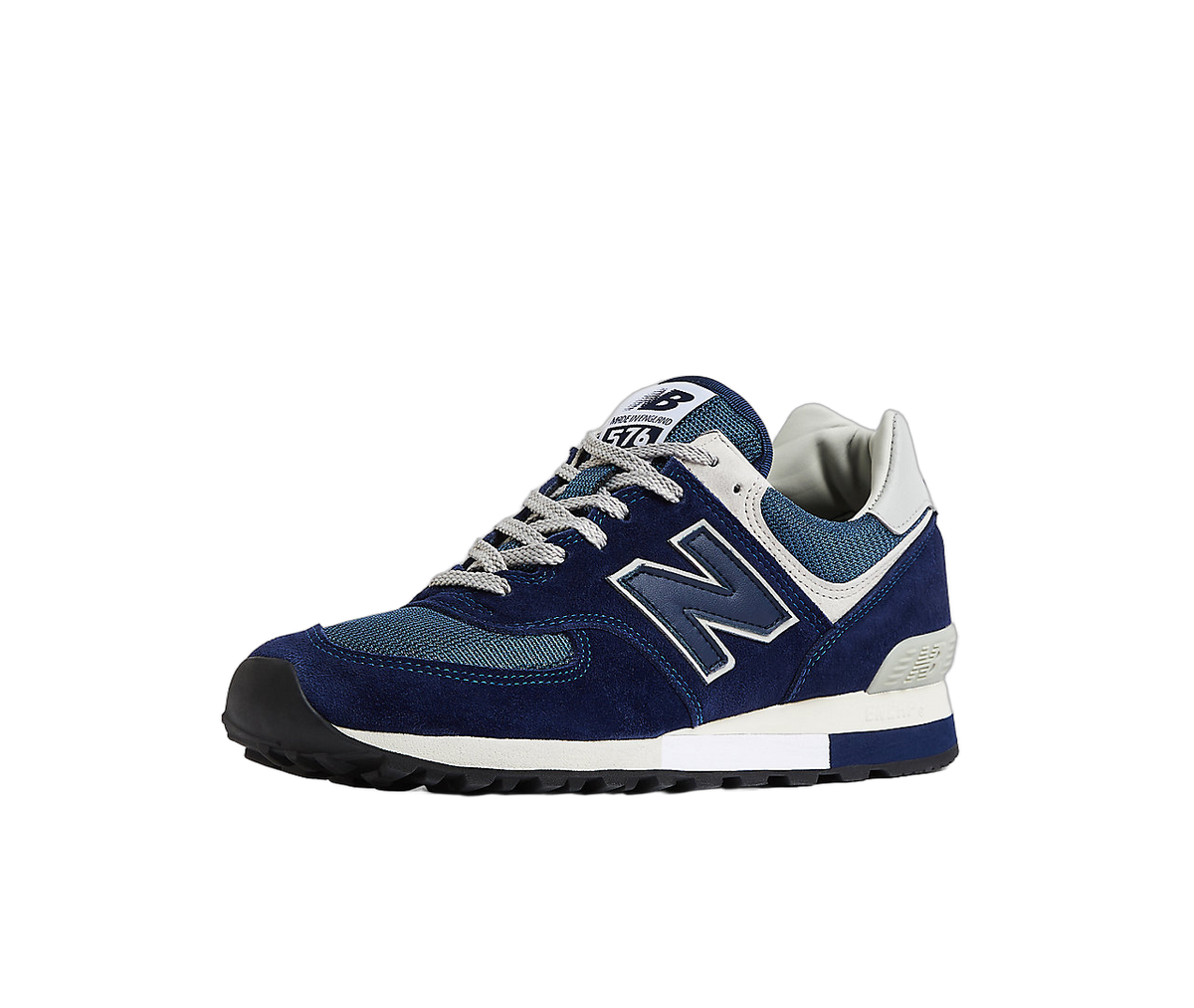 Overkicks - New Balance 576 MiUK 35th Anniversary Medieval Blue (OU576ANN) - vista trasera