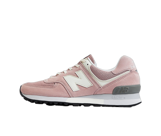 Overkicks - New Balance 576 MiUK Pale Mauve (OU576PNK) - vista lateral