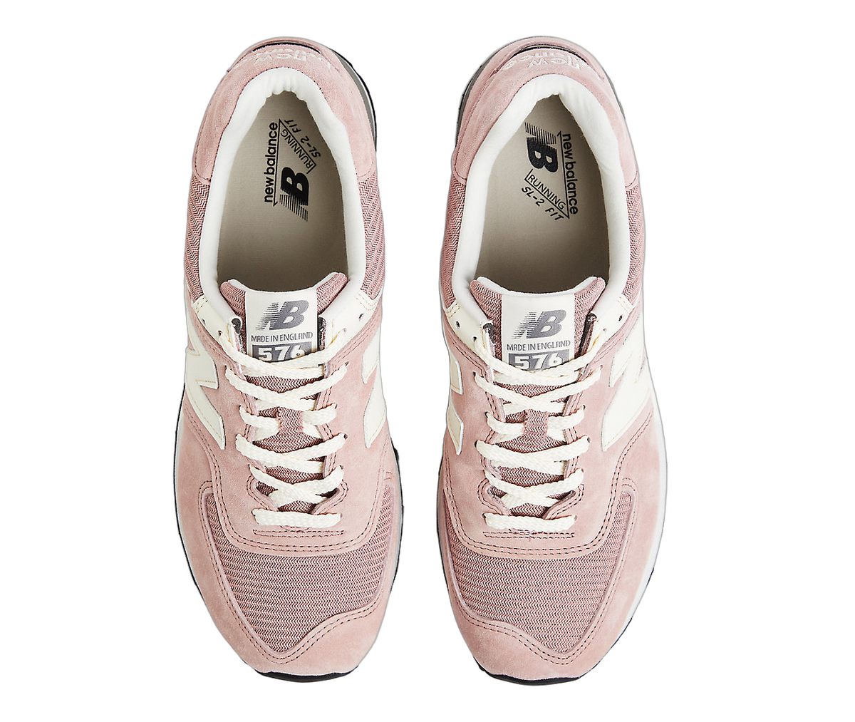 Overkicks - New Balance 576 MiUK Pale Mauve (OU576PNK) - par completo