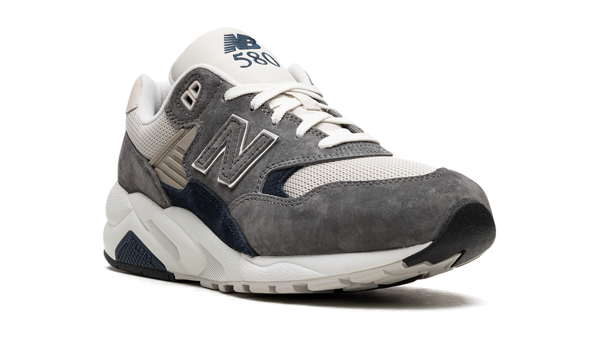 Overkicks - New Balance 580 Dark Grey Navy (MT580RCB) - detalle lateral interior
