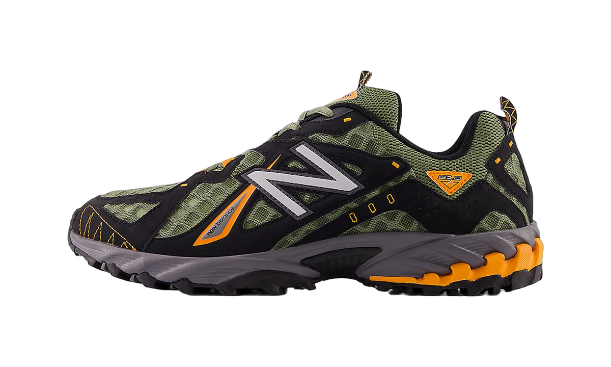 Overkicks - New Balance 610 Dark Olivine (ML610TAP) - vista lateral