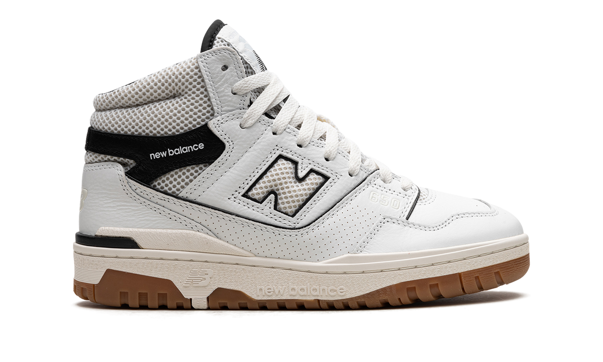 Overkicks - New Balance 650R Aime Leon Dore Black (BB650RV1) - detalle talón