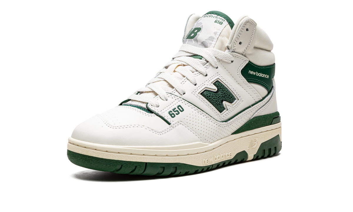 Overkicks - New Balance 650R Aime Leon Dore White Green (BB650RL1) - detalle suela