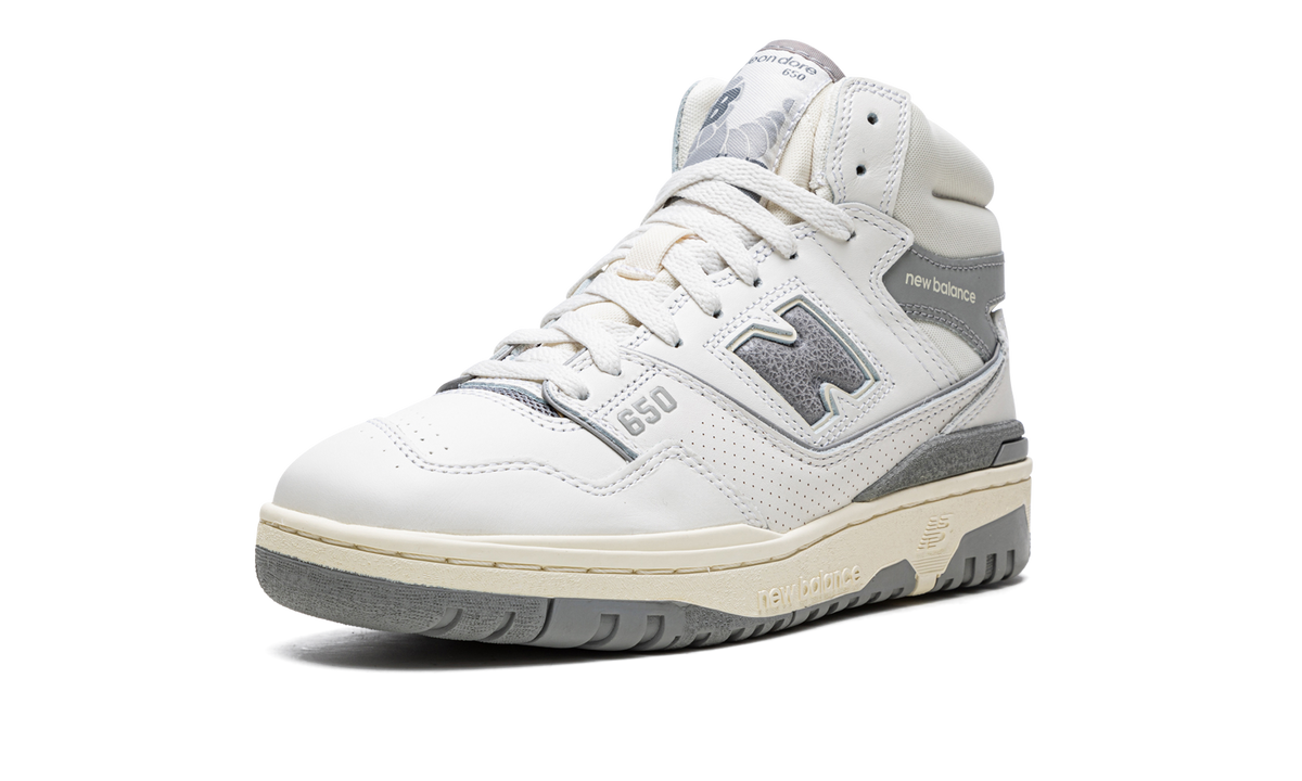 Overkicks - New Balance 650R Aime Leon Dore White Grey (BB650RA1) - detalle suela