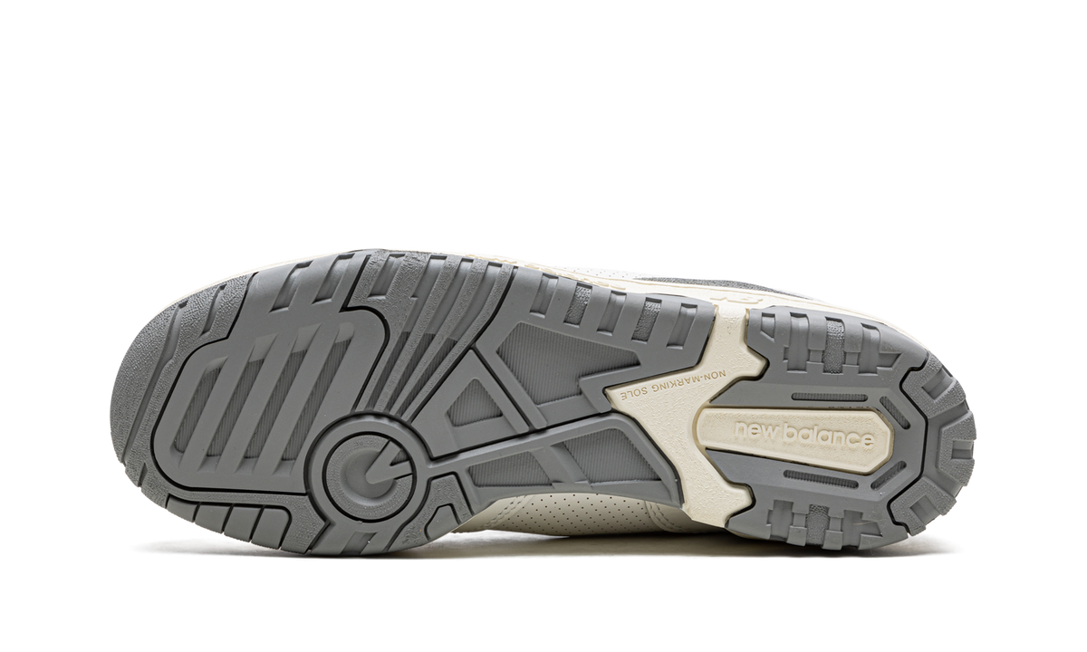 Overkicks - New Balance 650R Aime Leon Dore White Grey (BB650RA1) - vista superior
