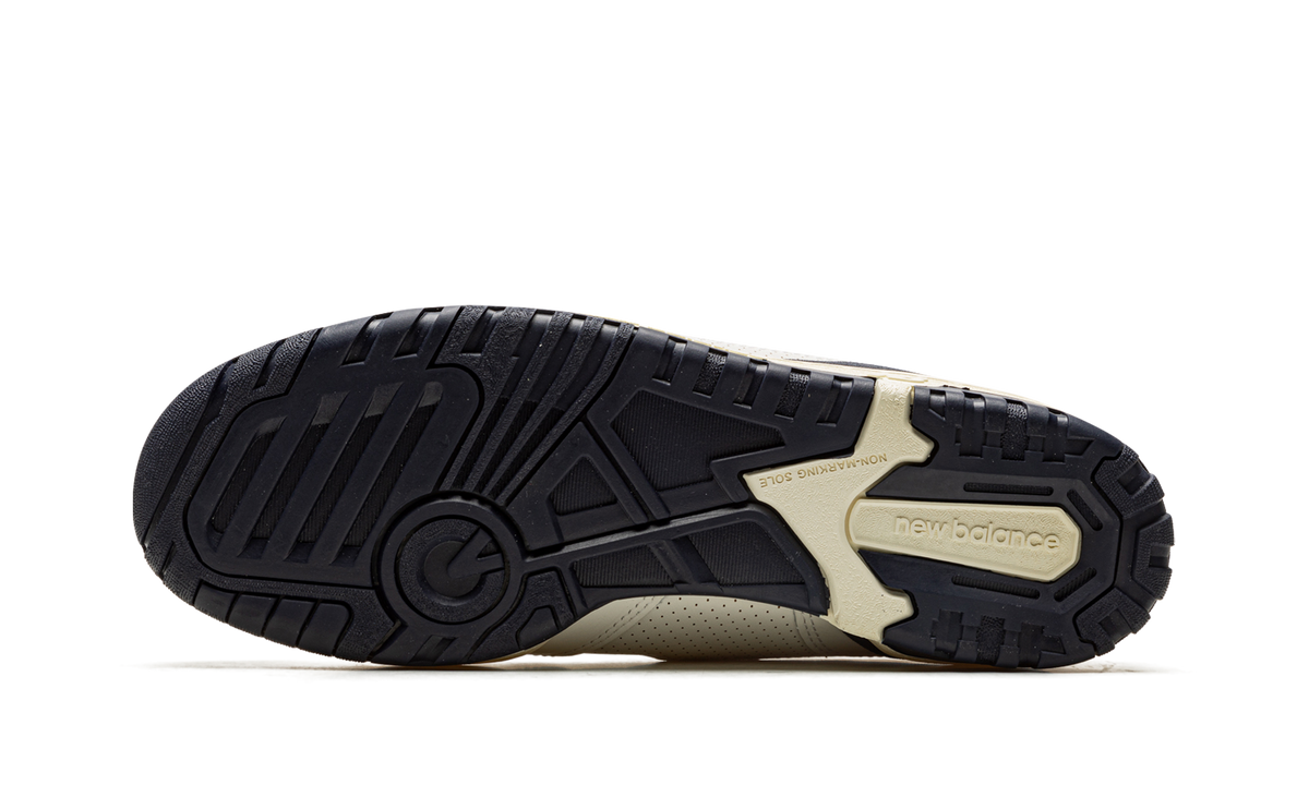 Overkicks - New Balance 650R Aime Leon Dore White Navy (BB650RD1) - vista superior