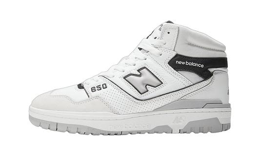 Overkicks - New Balance 650R Angora Pack White Black (BB650RWH) - vista lateral
