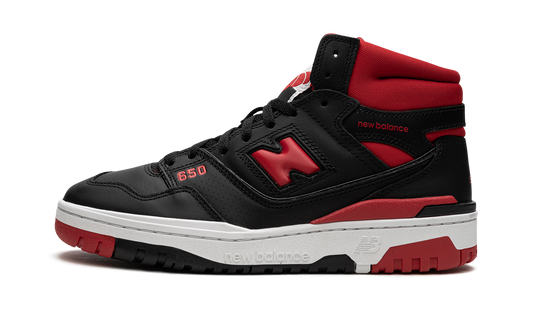 Overkicks - New Balance 650R Black Red (BB650RBR) - vista lateral