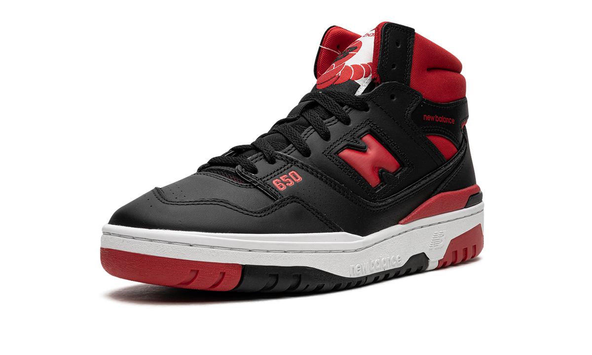 Overkicks - New Balance 650R Black Red (BB650RBR) - detalle suela