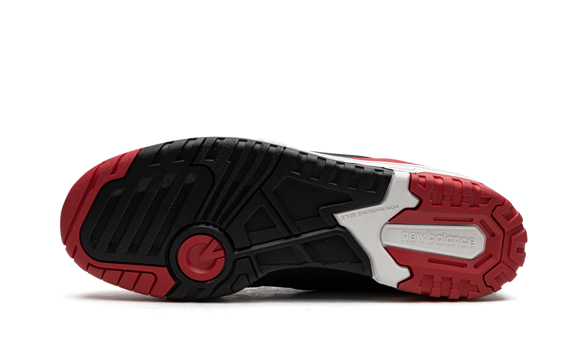 Overkicks - New Balance 650R Black Red (BB650RBR) - vista superior