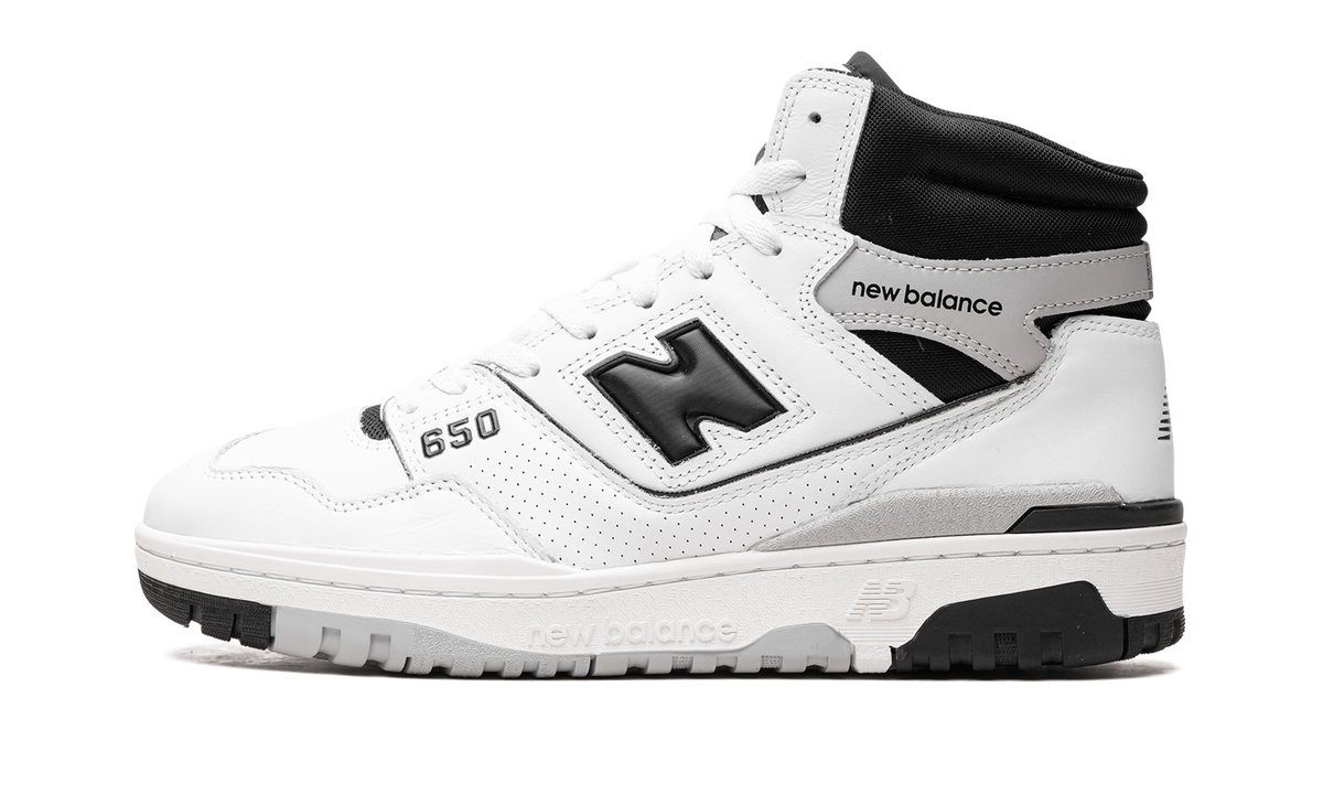 Overkicks - New Balance 650R White Black Grey (BB650RCE) - vista lateral