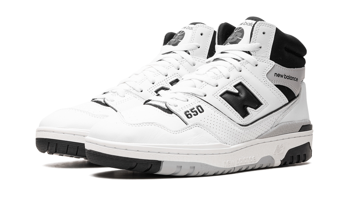 Overkicks - New Balance 650R White Black Grey (BB650RCE) - vista trasera