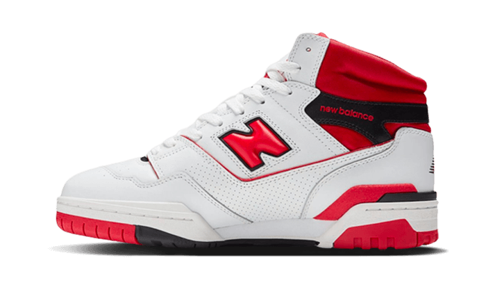 Overkicks - New Balance 650R White Royal Blue (BB650RWN) - vista lateral